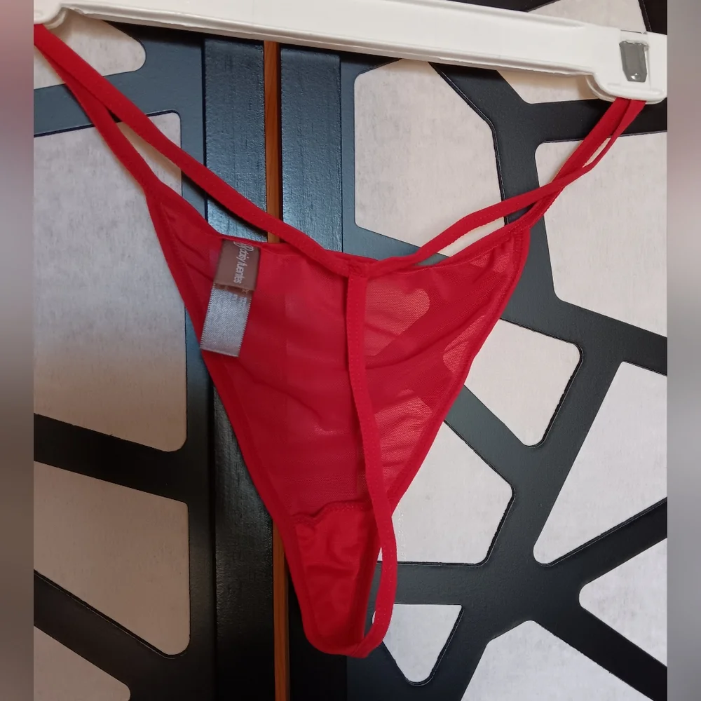 Daisy Fuentes - Babydoll & Thong Set - XL - Red NWOT